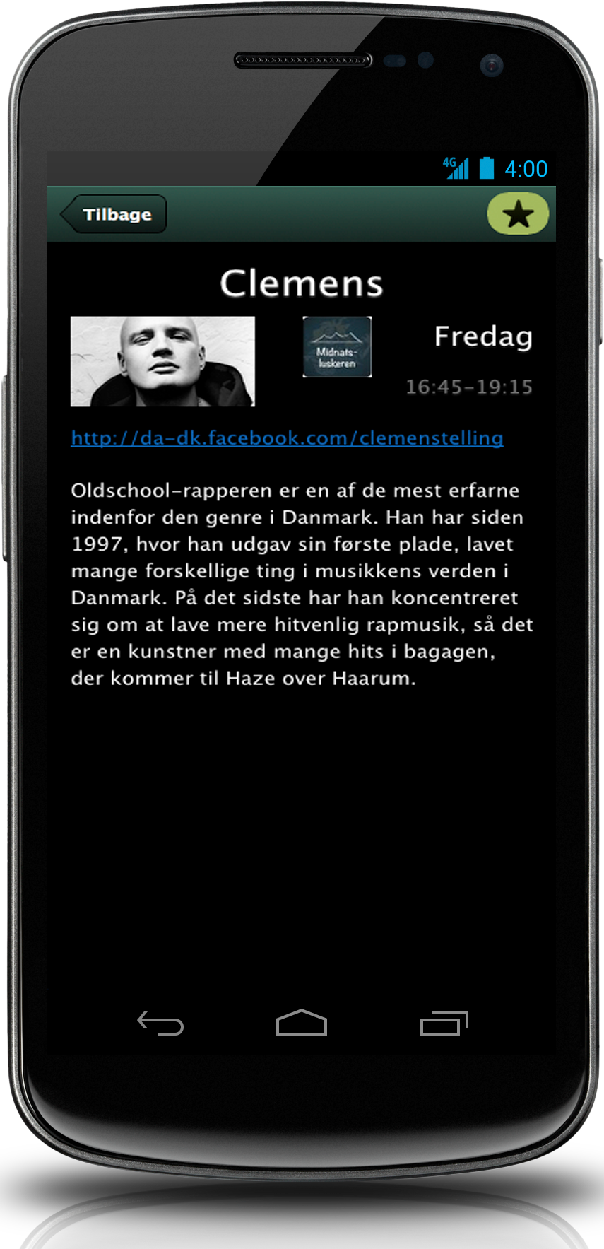 Application mobile multi-plateformes du Festival Haze développée à Grenoble