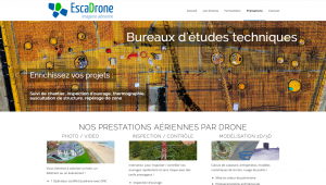 Création et référencement du site d'Escadrone